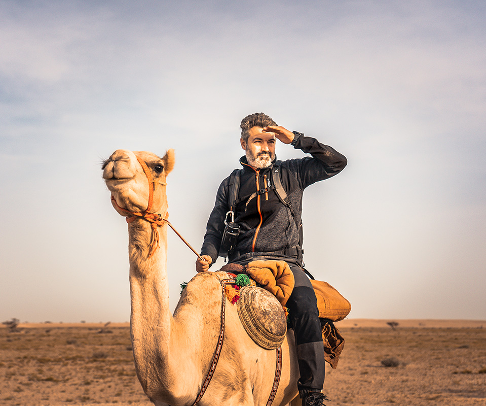 Hidden Frontiers - Reza on camel - 960x800